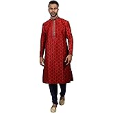 Tathastu Mens Kurta Pyjama Set Festive Season