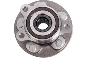 TRQ Front Wheel Bearing & Hub Assembly Compatible with 2019-2022 Lexus UX200 2019-2023 UX250h 2018-2022 Toyota C-HR