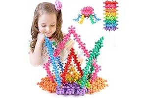 FALDAA Building Blocks Kids STEM Toys Educational Building Toys Discs Sets Interlocking Solid Plastic Building Blocks for Preschoolers Kids Boys and Girls Aged 3+ (300PCS)