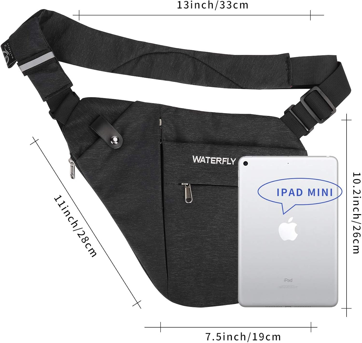 amazon waterfly sling bag