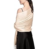 Achillea Soft Silky Pashmina Scarf for Women – Shawl Wrap for Evening Dresses, Bridesmaids, Weddings & Everyday Wear