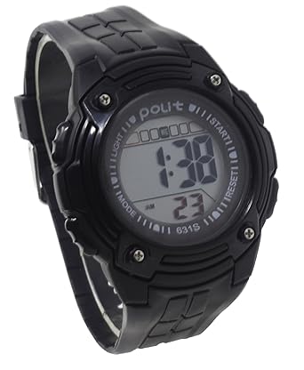 Fusine� Polit Small Waterproof Multi-Function Outdoor Shock Resistant Children Digital Sports Unisex Kids Watch