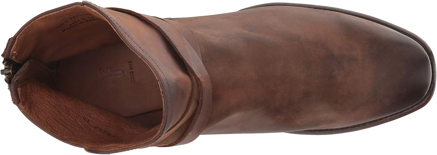 frye men's weston cross strap harness boot