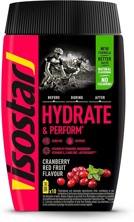 Boisson Isotonique Isostar Hydrate & Perform – Saveur Orange – Poudre 1,5 Kg – Neuf Sous Emballage