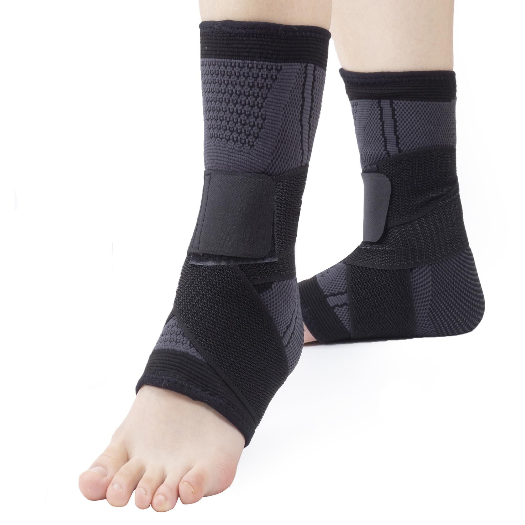Wiespodex Ankle Support for Weak Ankle&Ligament Damage, Adjustable Ankle Support Brace Wrap Strap for Women and Men, Arthritis, Joint Pain, Strains, Ankle Injury, Recovery, Rehab, Sports, Basketball