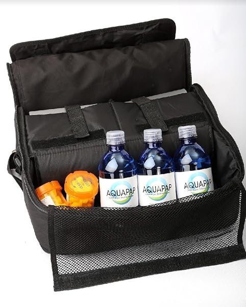 AQUAPAP 8 OUNCE 8 PACK VAPOR DISTILLED CPAP WATER | FOR USE WITH RESMED AND RESPIRONICS MACHINES