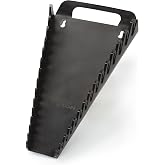 TEKTON 15-Tool Combination Wrench Holder (Black) | 79352 | Made in USA