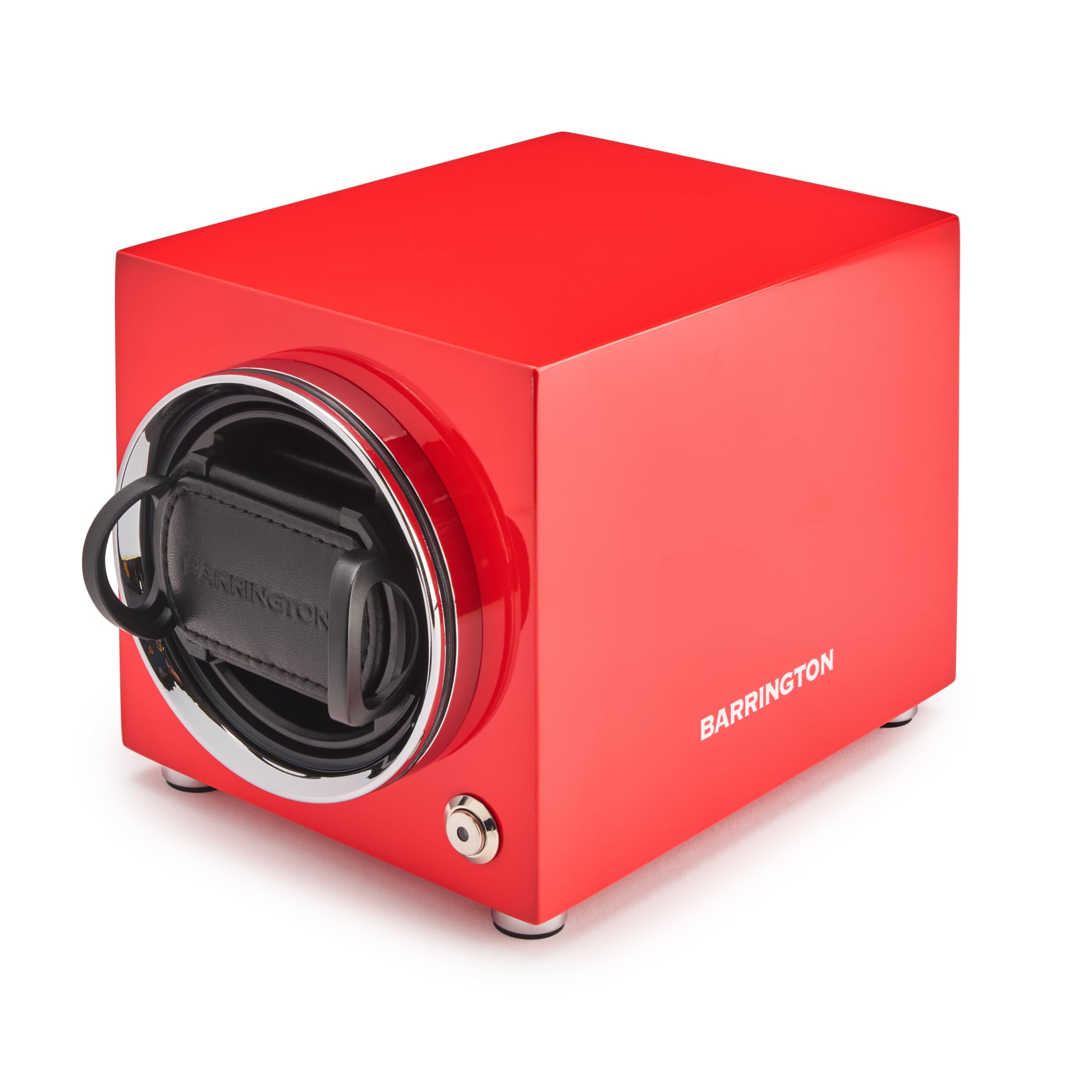 BARRINGTON Single Watch Winder for Automatic Watches with Silent Japanese Motor | Adjustable TPD 650-1950 | Cushion for Wrists from 16.5cm to 21.5cm