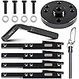 3163021 Cam Timing Tool Kit+3163530 Engine Brake Adjustment Tool 7MM for All Cummins ISX QSX X15 Engine 2007-2017 with Cam Gear Puller & Crank Pin Replace OEM 3163069 3163020 Heavy Duty Steel (15 PCS)