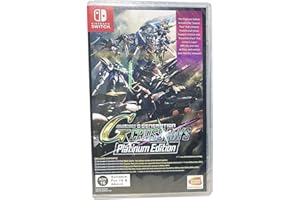 SD Gundam G Generation CROSS RAYS Platinum Nintendo Switch Game (Import)