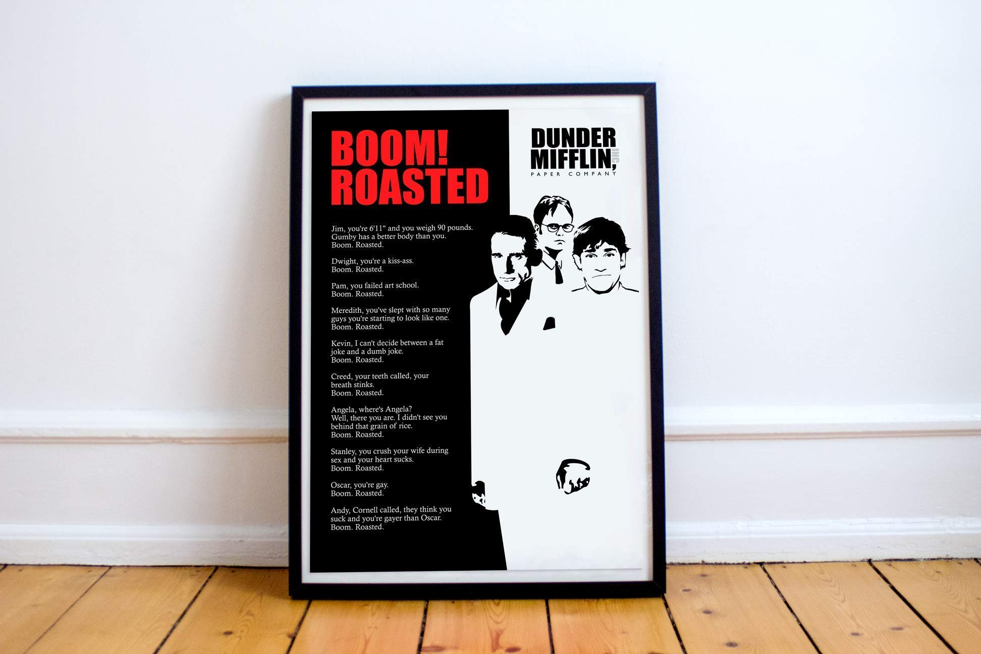 The Office Poster - Boom Roasted (unframed)
