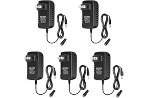 12V 2A LED Power Supply, 24W AC Adapter, 100-240V AC to 12V DC Transformer for LED Strip Lights, Wall Plug Power Adapter with