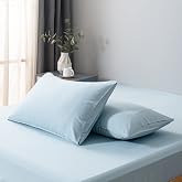 Bella Coterie | Luxury Bamboo Viscose King Size Pillowcase Set | Organically Grown | Cooling For Hot Sleepers | Ultra Soft | Hypoallergenic | 2 Pillowcases [Coastal Blue]