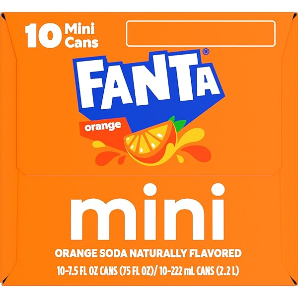 FANTA ORANGE CAN 7.5 FL OZ X10