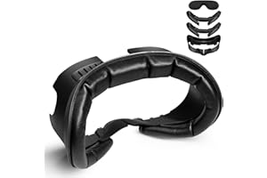 Maecker vr Face Pad Compatible with Meta Quest 3 Facial Interface Foam Replacement with Lens Protector for Quest 3 Face Pad