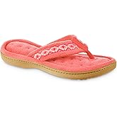 Isotoner Women's Recycled Microterry Bay Thong Slippers