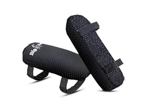 Big Ant Chair Armrest Pad,2 Pack Soft Memory Foam Office Chair Arm Rest Cushion Comfy Gaming Chair Arm Rest Covers for Elbows and Forearms Pressure Relief