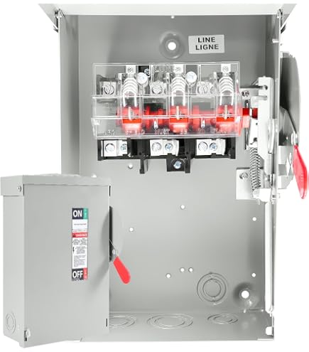 Elimia DS40LCL-30-UL Disconnect Switch – 30A Circuit Breaker, 208-230/480V AC, 3-Phase, UL, Made In USA