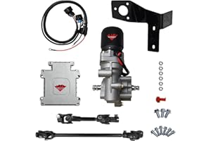Rugged Front Electric Power Steering Kit John Deere Gator HPX/XUV, Gets Rid Wheel Jerk/Bump Steer When Navigating Rough Terra