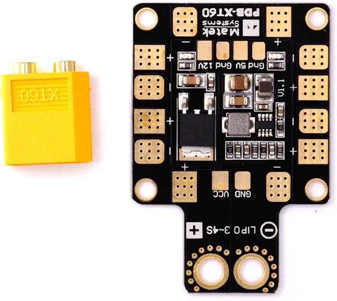 LHI Power Distribution Board PDBXT60 with 5V&12V Output Support up to