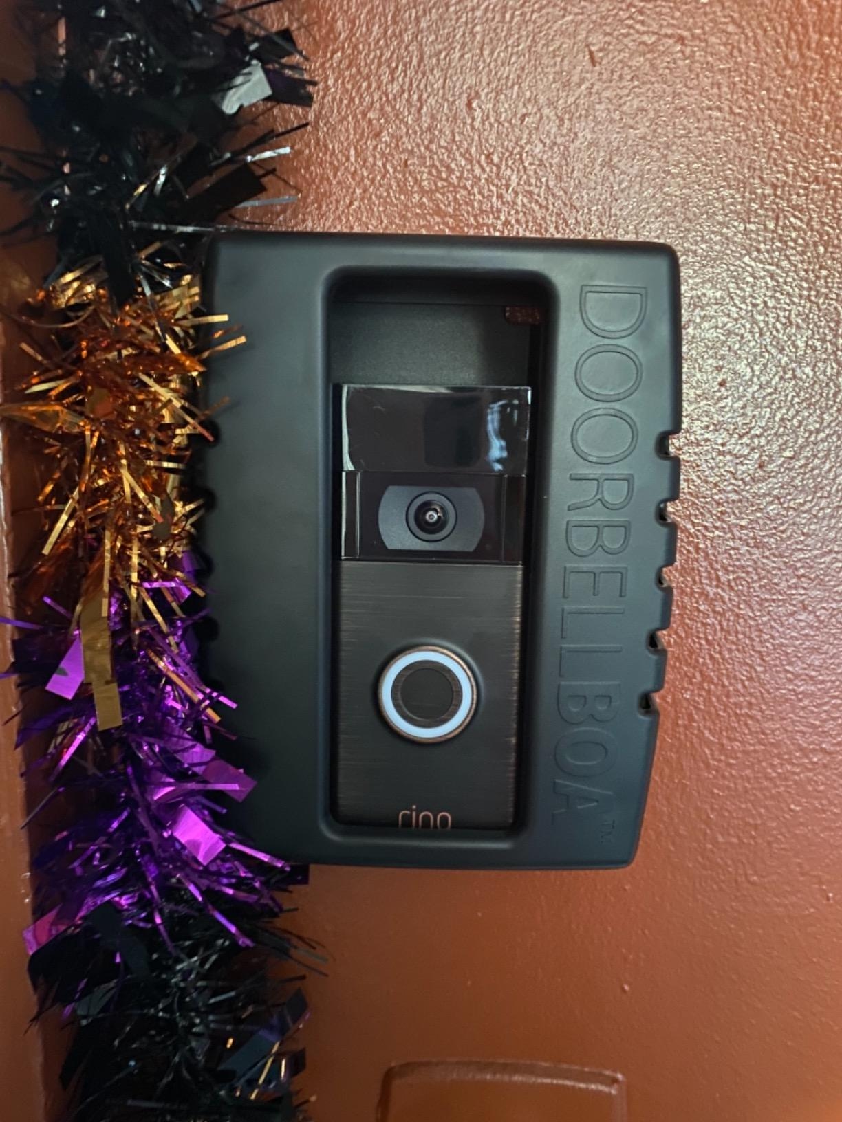 Door Mount Video Doorbell Stolen Ring Wedge Kit Taskalo Anti-theft