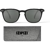 IZIPIZI SUN #E Rectangular Sunglasses for Men &amp; Women | Shades, Designed In Paris, 100% UV Protection, Anti-Scratch Grey Lenses