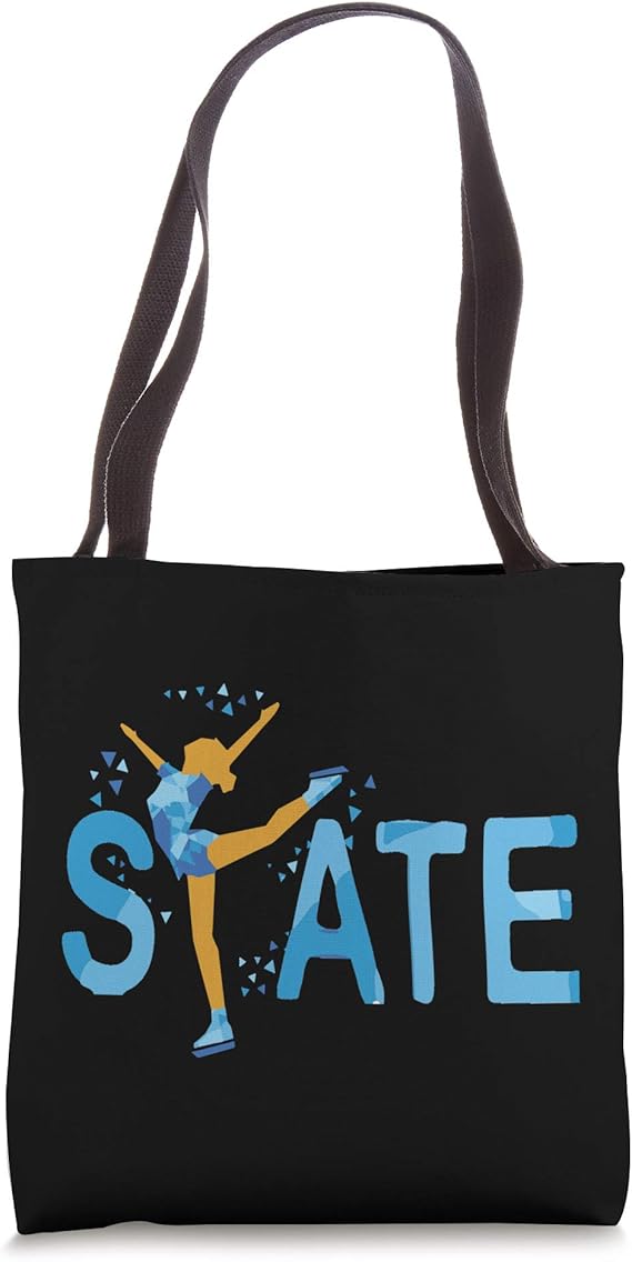 Cute Iceskating SKATE Amazing Competition IceSkating Tote