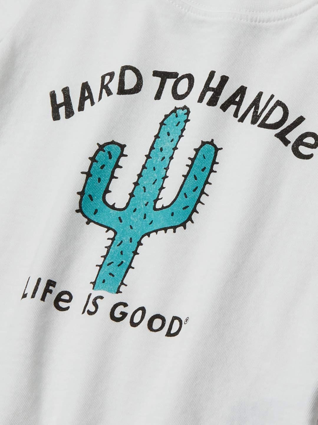 Life is Good Unisex-Child Crusher Graphic T-Shirt: Clothing