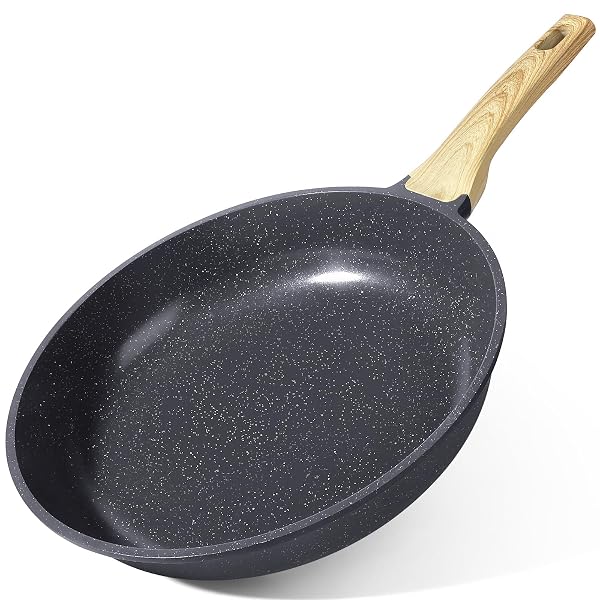 GIPP NON STICK FRYING PAN – 8″ NONSTICK PAN SKILLET WITH CERAMIC COATING,NON TOXIC FRY PANS FOR COOKING, OMELETTE PAN WITH STAY COOL HANDLE, INDUCTION COMPATIBLE, PFAS/PTFE/PFOA FREE (GRAY)