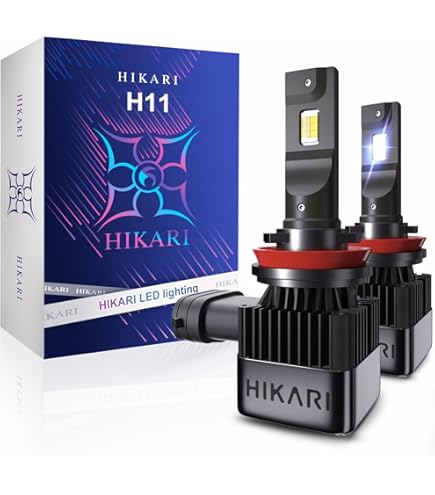 HIkari 2026 Future 80000LM H7 LED Headlight Bulbs, 65W Titanova