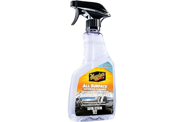 Meguiar's All Surface Interior Cleaner - All Purpose Interior Cleaner Quickly and Safely Cleans All Your Interior Surfaces an