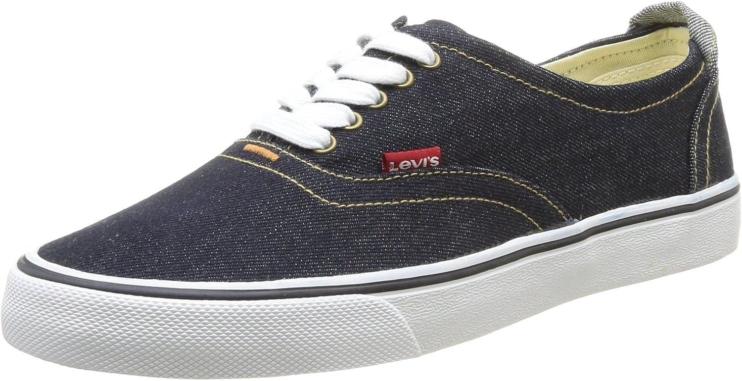 levis white canvas trainers