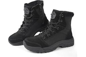 YELLOWOLF Women's 6 Inch Lightweight Tactical Combat Boots - Army Desert Boots