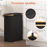 Lifewit 50L Slim Laundry Basket with Lid Narrow Foldable With Removable Bag view 7
