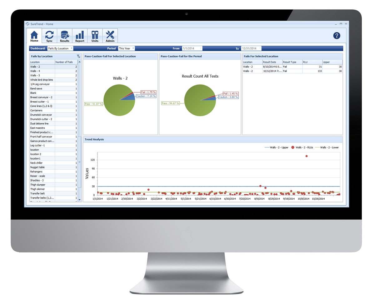 Hygiena SystemSURE Plus Luminometer INCLUDES 100 UltraSnap Test Swabs