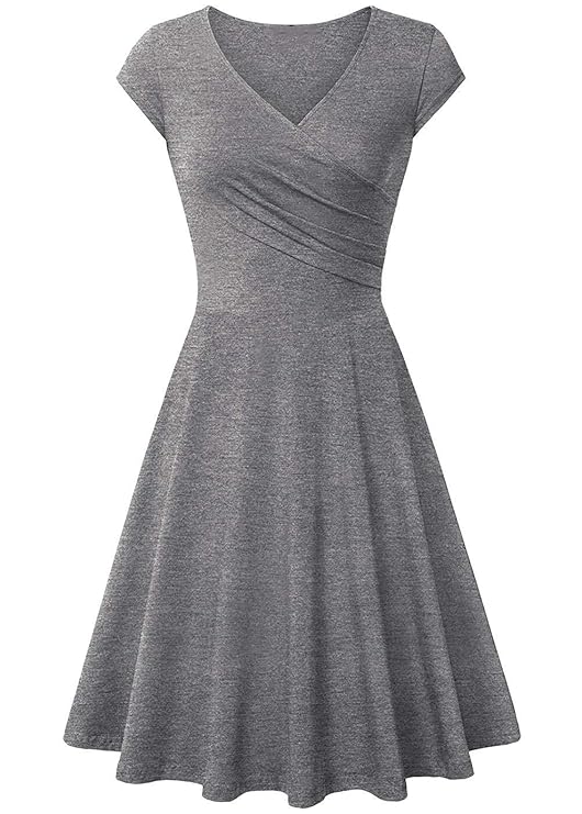 Avacoo Damen Kleider Etuikleid Langarm Elegant Kleid Baumwolle Kleider