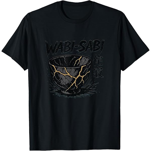 Amazon.com: wabi sabi T shirt japanese imperfection style T-Shirt