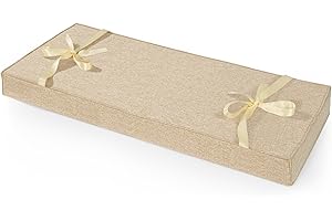 ROFIELTY Bench Cushion 31 inch, Durable Bench Cushions for Indoor Furniture, Non-Slip Window Seat Cushions Indoor, Personalized Custom Bench Cushion (Dark Brown, 31x11x3)