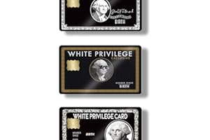 TKyum White Privilege Card Sticker,Skin for Credit Debit Card,3Pcs Covering Bank Card Removable,No Bubble,Slim,Waterproof Card Cover (white privilege card)