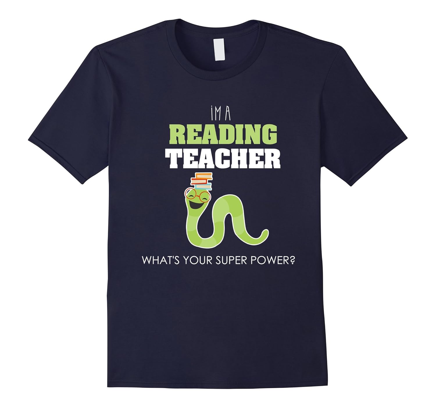 Reading Teacher Educator Superpower T-Shirt-ANZ