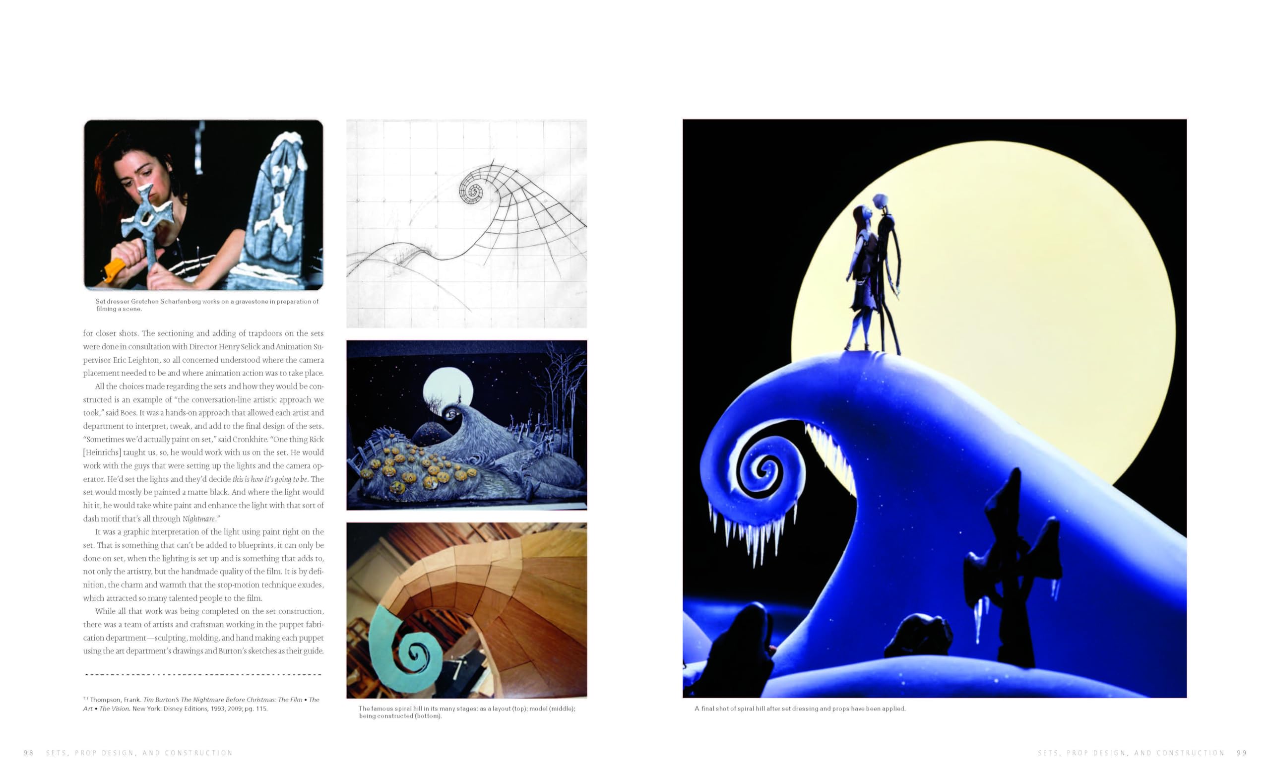 Tim Burton's The Nightmare Before Christmas Visual Companion (Disney Editions Deluxe)