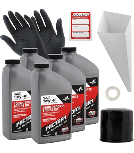Amazon.com: Oil Change Service Kit W/NGK Plugs for Kawasaki STX12F