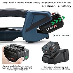 AUTUMFLATGAO Electric Strapping Machine with LCD