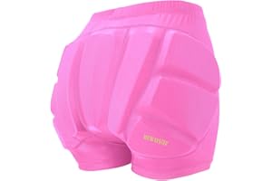 WEWAYSTEP Kids Butt & Hip Padded Shorts for Skating,Youth Hip Protection Pads Figure Skating Shorts Crash Butt Pads for Tailbone & Butt