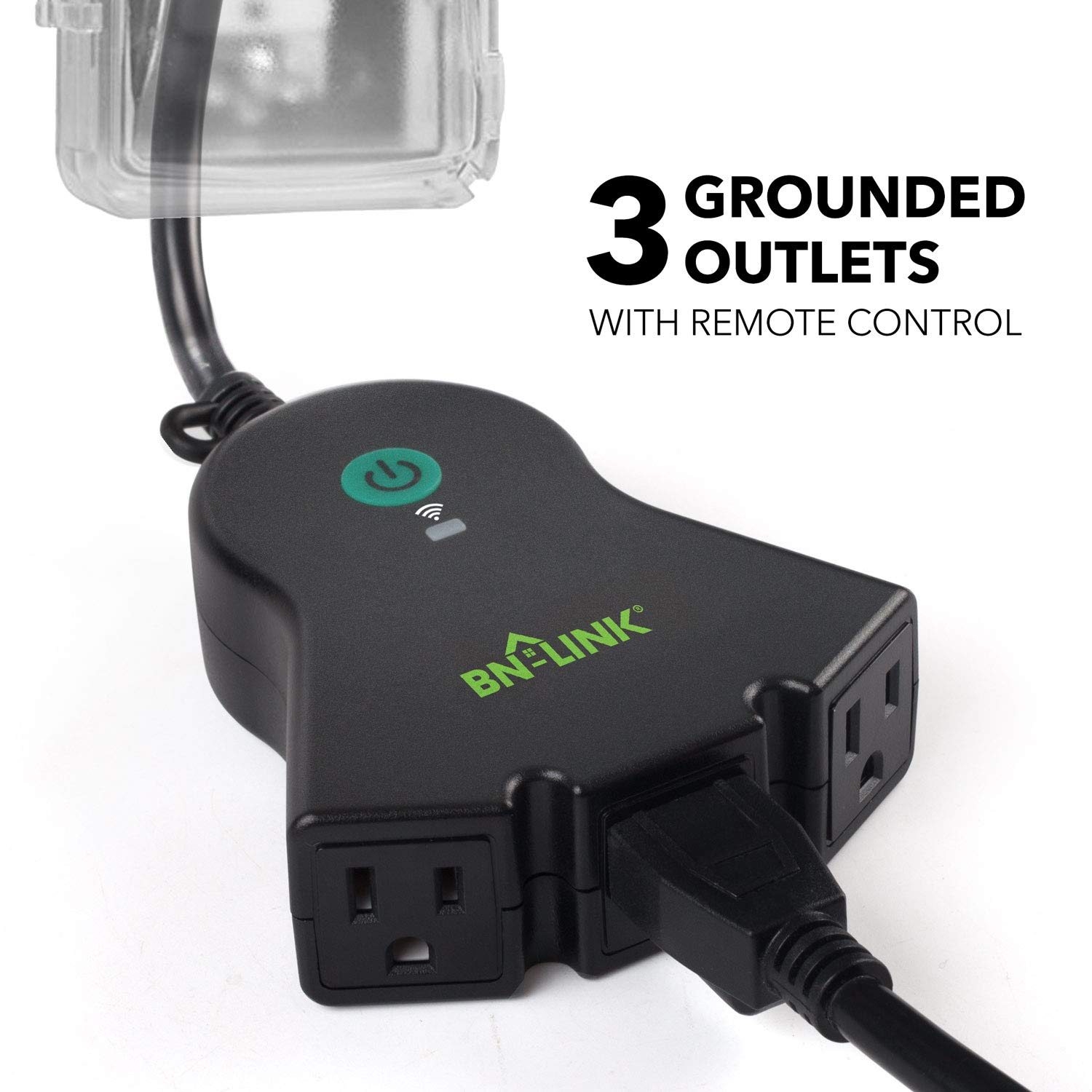 BN-LINK Smart WiFi Heavy Duty Outdoor Outlet, Timer and Countdown Function, No Hub Required for Outdoor Lights, Compatible with Alexa and Google Assistant (Outdoor) 2.4 GHz Network only: Industrial & Scientific