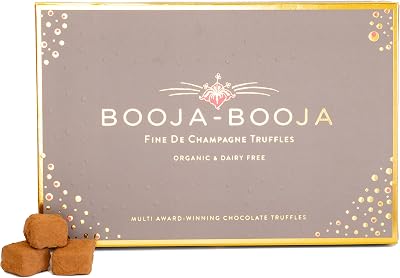 Booja Booja Fine de Champagne Gift Box Vegan Chocolate Truffles 184g