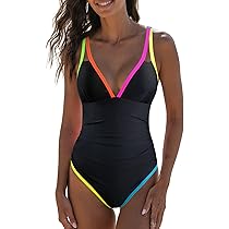 ワンピース水着 VALLO DE NEAR Silhouette Swimsuit Navy Odalis Romeo navy blue one-piece swimsuit | Banana Moon®