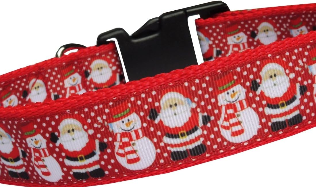 Hundehalsband Weihnachten Schneemann Weihnachtsmann Winter Geschenk