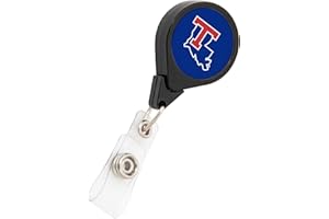 Desert Cactus Louisiana Tech University Retractable Badge Holder Bulldogs LA Ticket Clip Reel ID