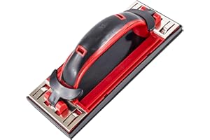 Warner Manufacturing Tool 3410497 Lightweight Hand Sander, Plastic, in a Cut Carton